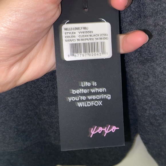 WildFox | Hello Lovley Baggy Sweatshirt Size Small Beautiful Christmas gift - Picture 7 of 9